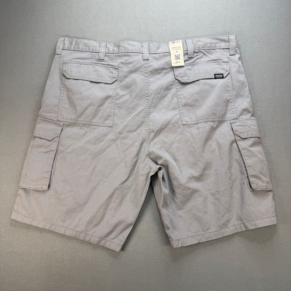 Levi Signature Cargo Shorts Relaxed Size 44 (FIT 45) Gray Utility Workwear NWT - Picture 14 of 15